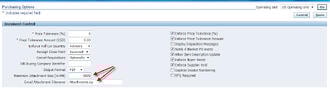 Purchasing Options Screen